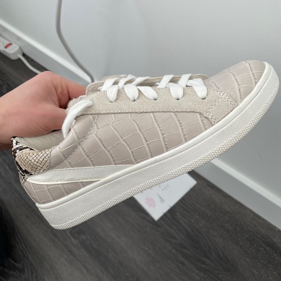 Bobbles & Lace Tau Crocodile Sneakers - Picture 2 of 5